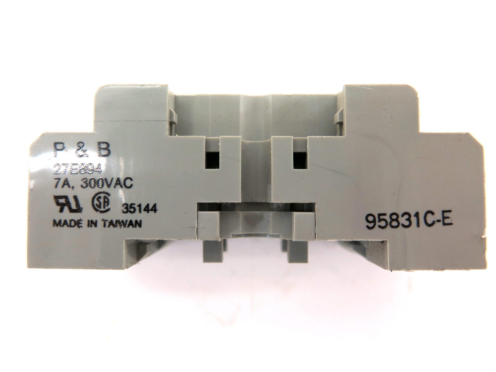 Potter & Brumfeild 27E894 Relay Socket Base 14 Pin 7A 300Vac