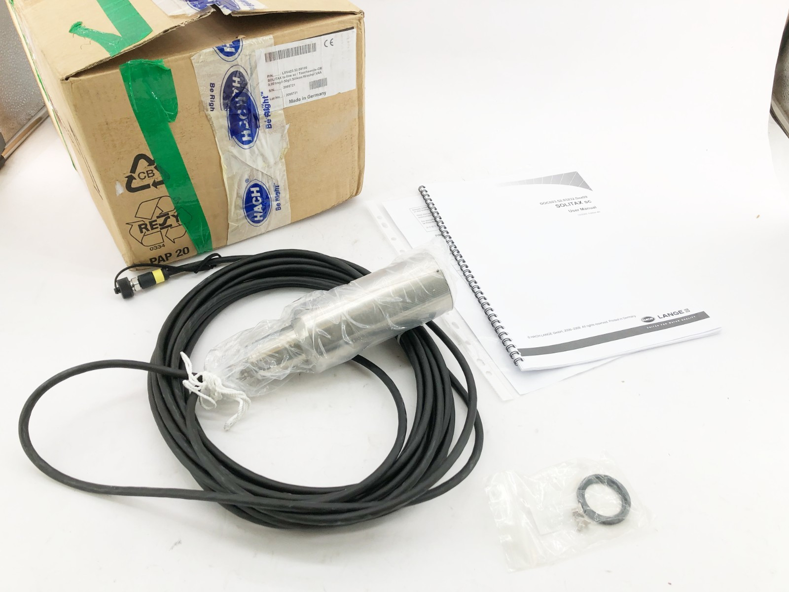 New Hach LXV423.52.00100 Turbidity Probe
