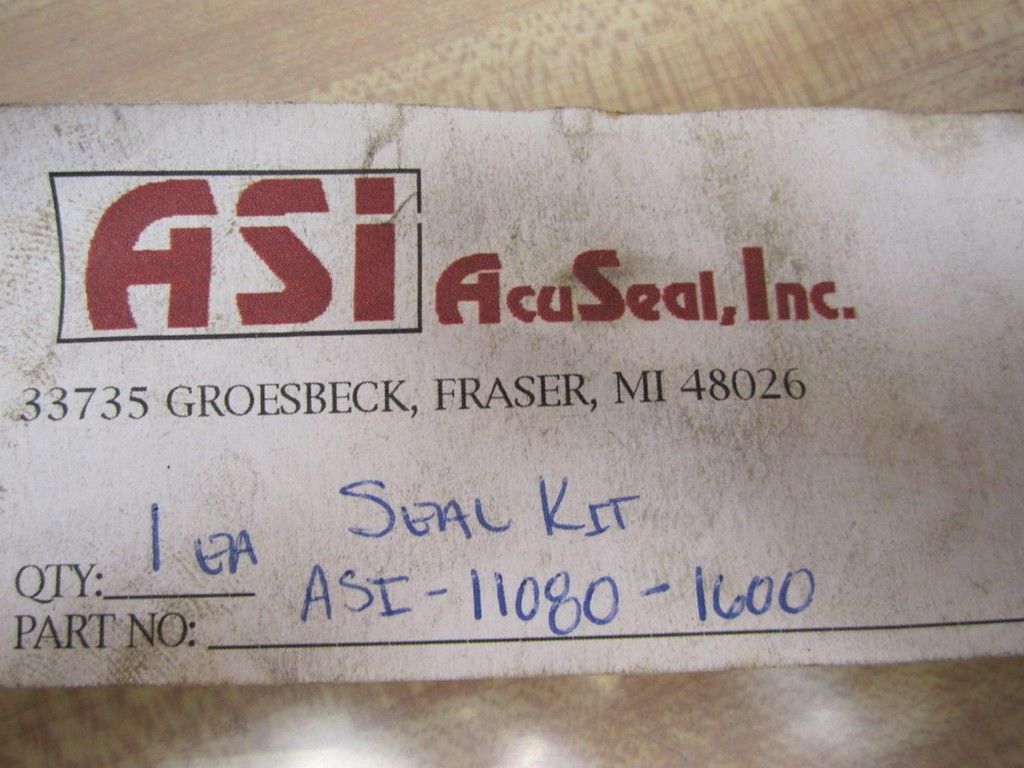 ASI ASI-11080-1600 Cylinder Repair Seal Kit