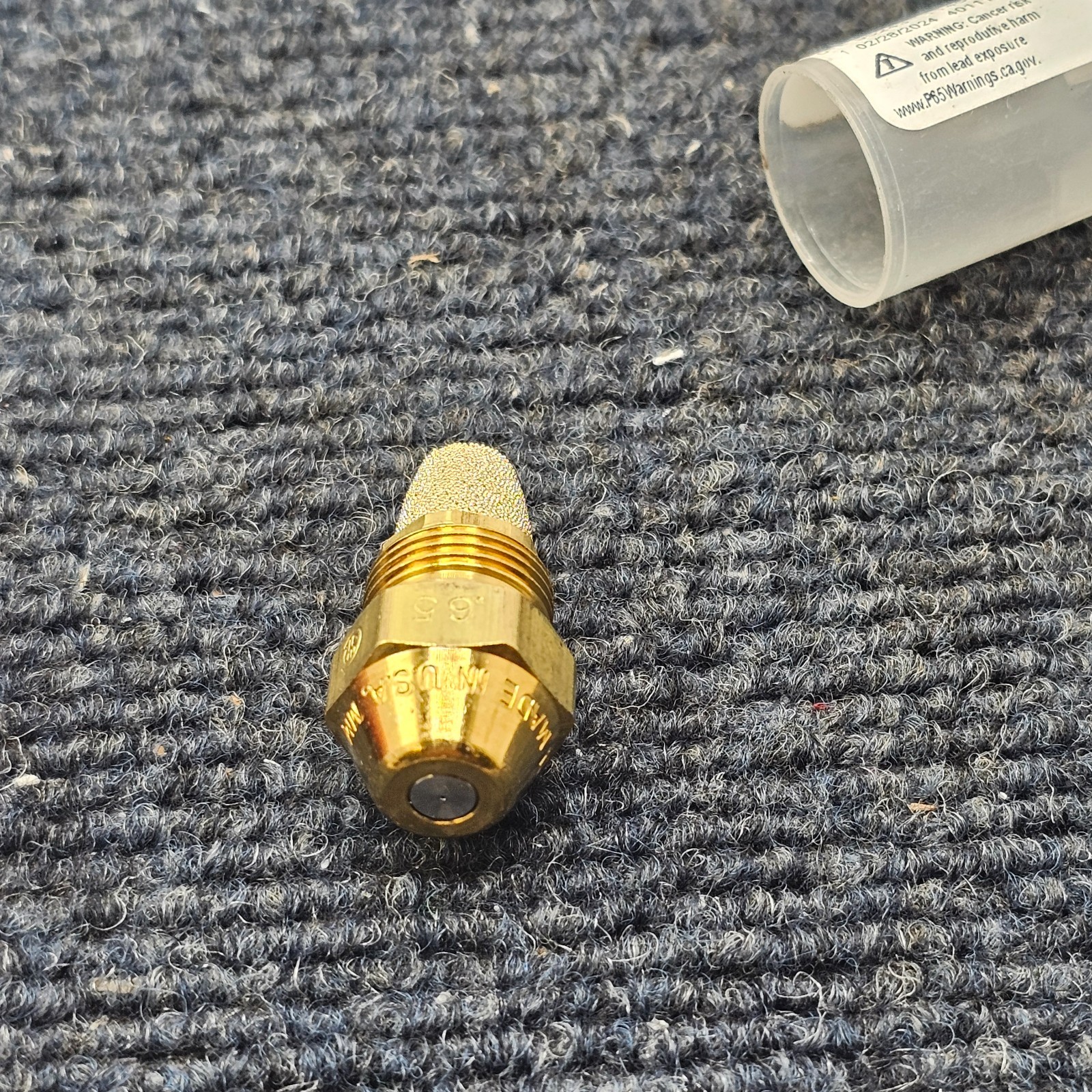 Delavan 00065-80A1 Spray Type A Hollow Oil Burner Nozzle .65 80° A