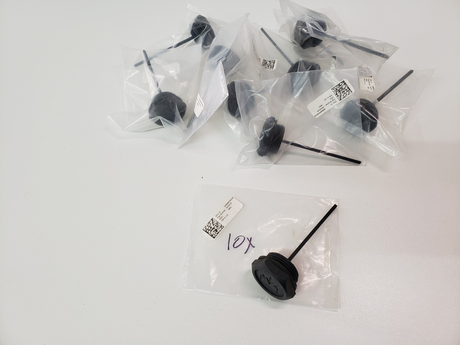 LOT of 10 – UNUSED – TKE ThyssenKrupp 9934218 Fill Plug Dipstick Elesa