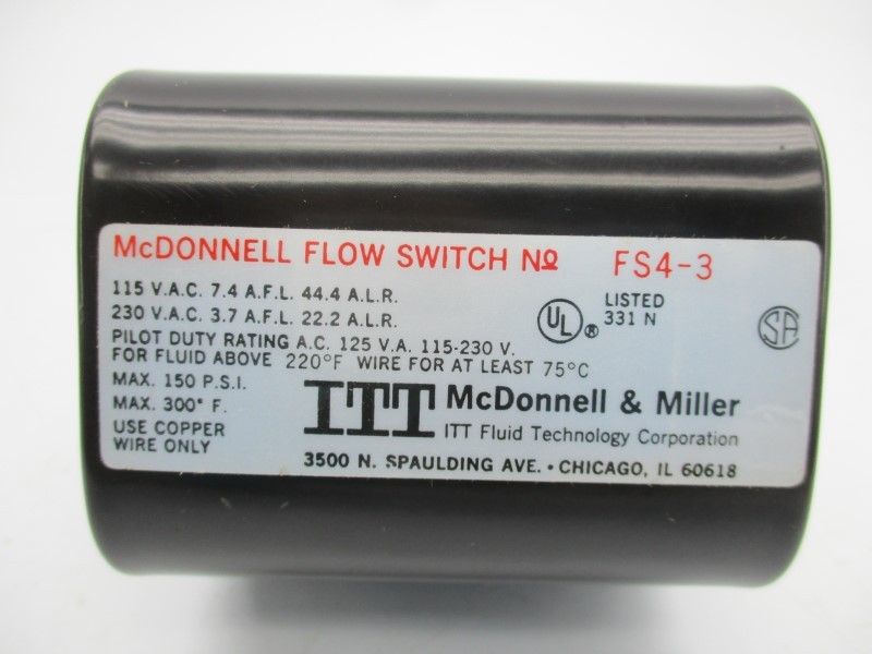 ITT FS4-3 11440 115-230VAC 150PSI 1″ NSMP