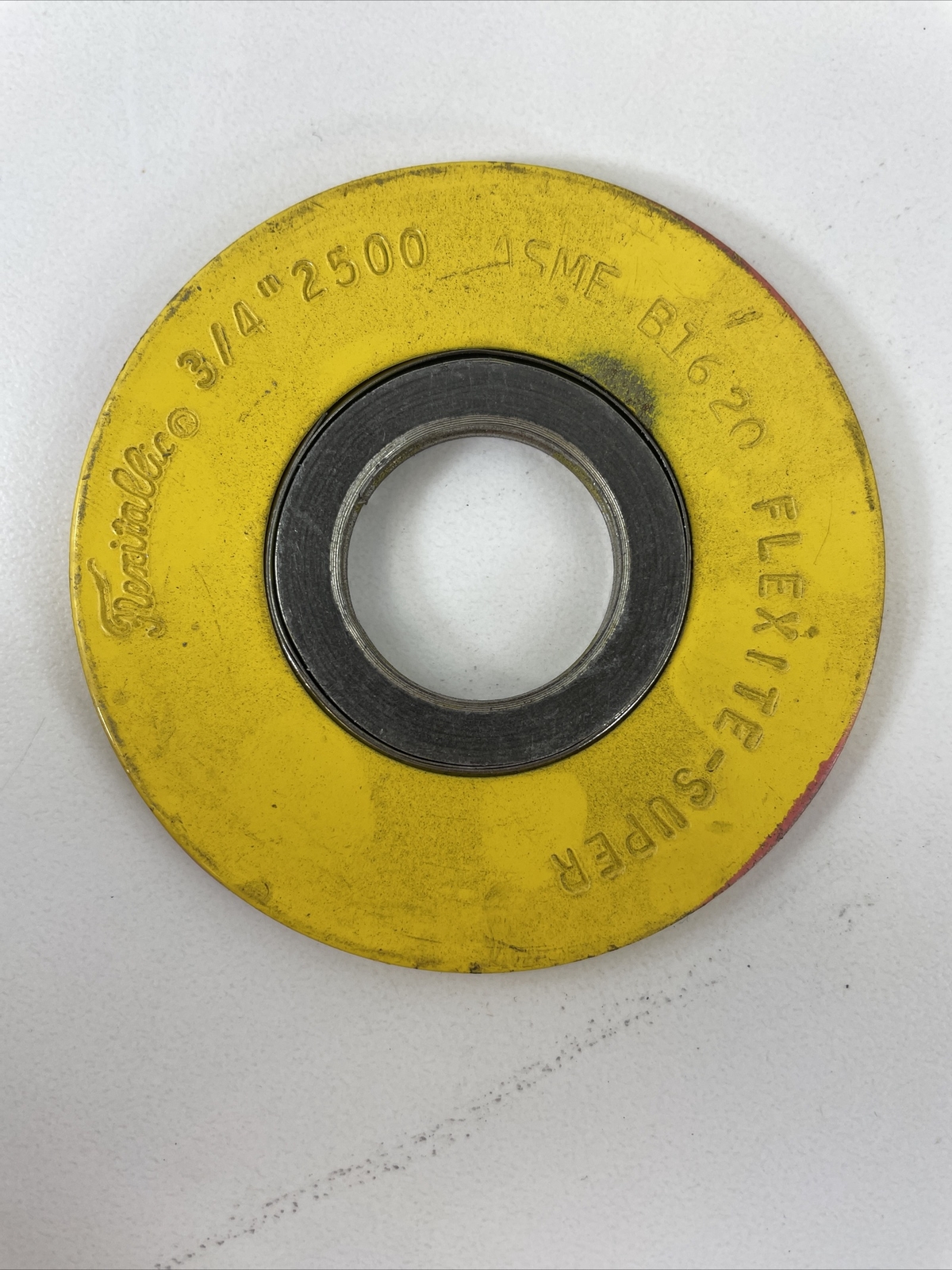 Lot of 4 – FLEXITALLIC/GRAFOIL 3/4″ 2500 SPIRAL WOUND GASKET ASME B 16.20