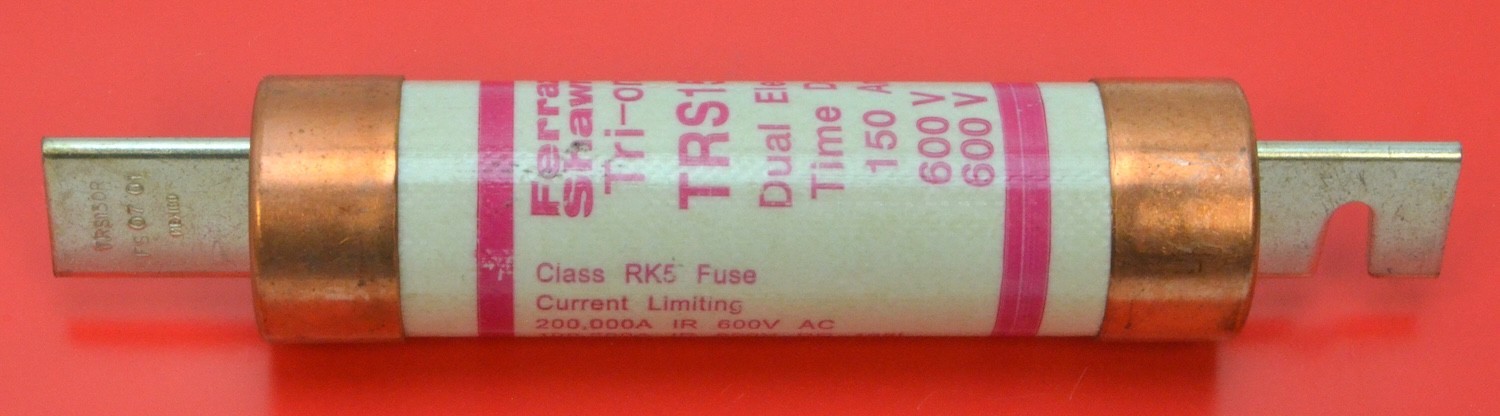 Ferraz Shawmut Trionic Low Voltage, Time Delay Fuse *Open Box* TRS150R