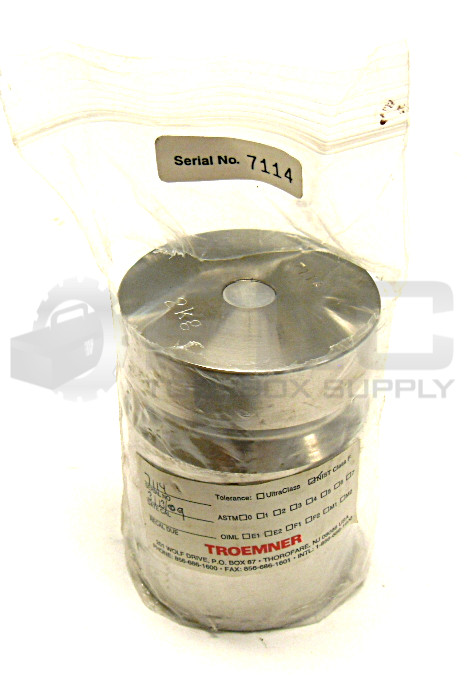 NEW TROEMNER 2KG MASTER CALIBRATION WEIGHT