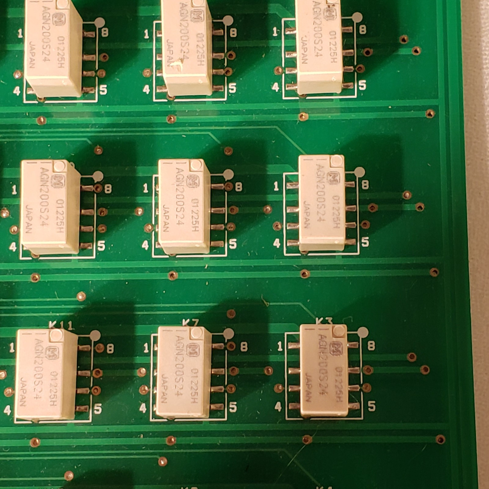 Telecor IOP-4 Rev 0.2 4 Wire File E-37 Plug In Module Control Board