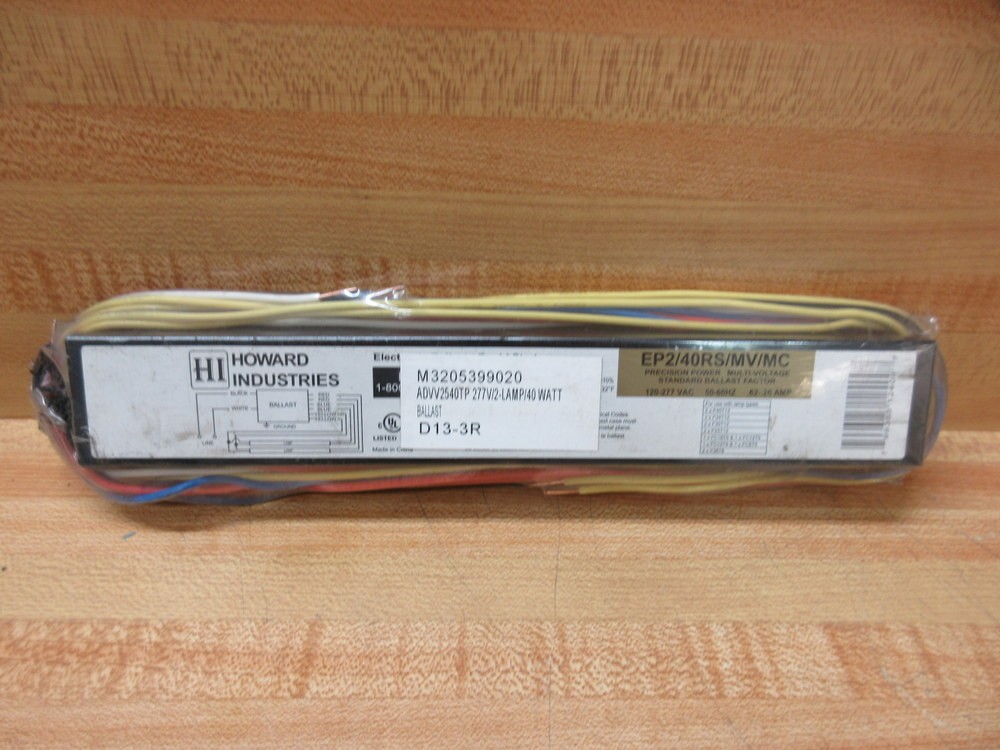 Howard Industries EP2/40RS/MV/NC Ballast EP240RSMVNC