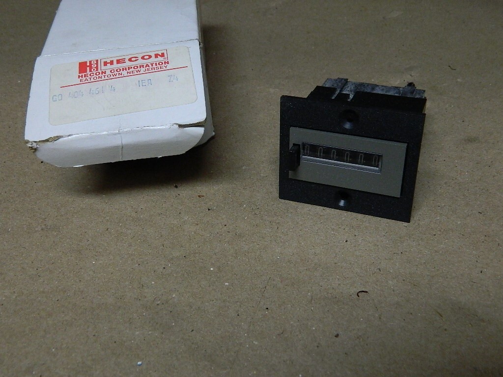 Hecon Corp G0404461-4 Totalizer Counter NEW