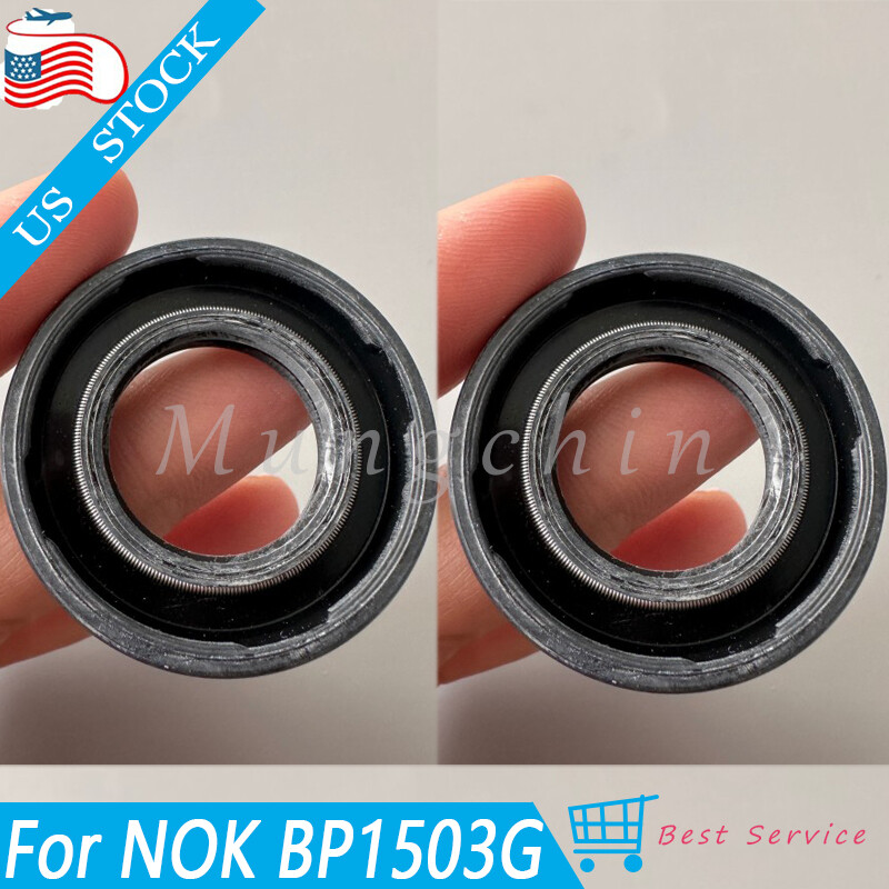 2PCS Oil Seal For NOK BP1503G High Pressure Oil Pump Motor Skeleton 19.05*34.6