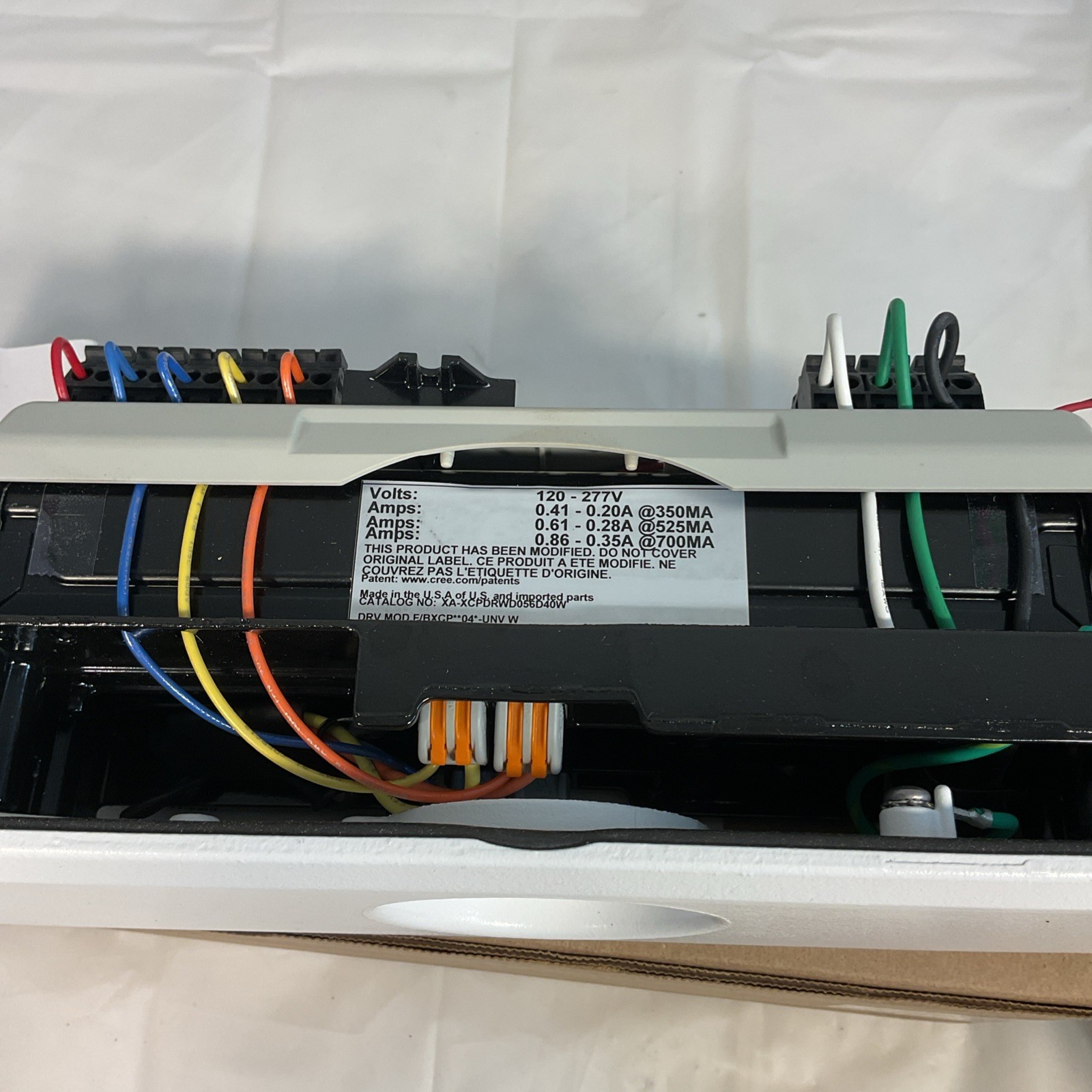 New Cree LED Driver Assembly Replacement Kit XA-XCPDRWD056D40W