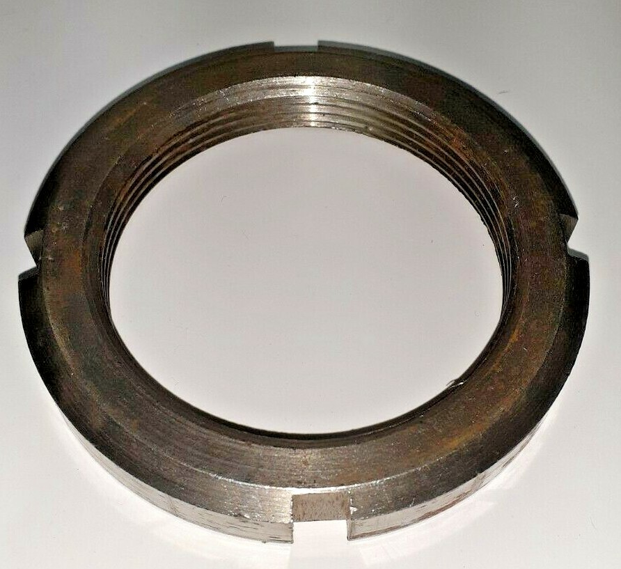 SHAFT NUT, LOT OF 3, 2-1/4″ ID, -12 THREAD, 3-3/16″ OD
