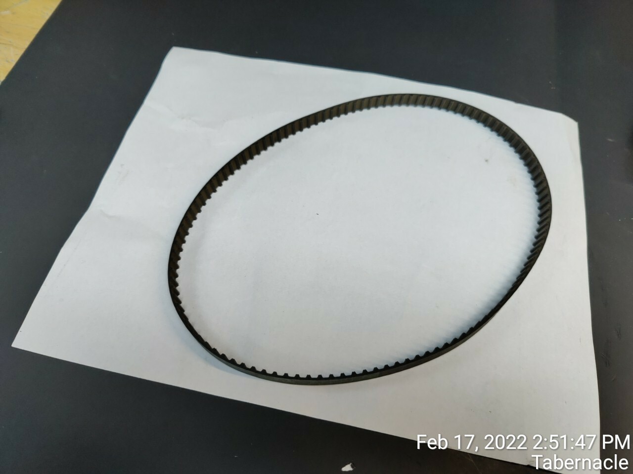 Label Aire 2111 2114 2115 NEW REWIND GEARBELT BELT 7431300 240XL037