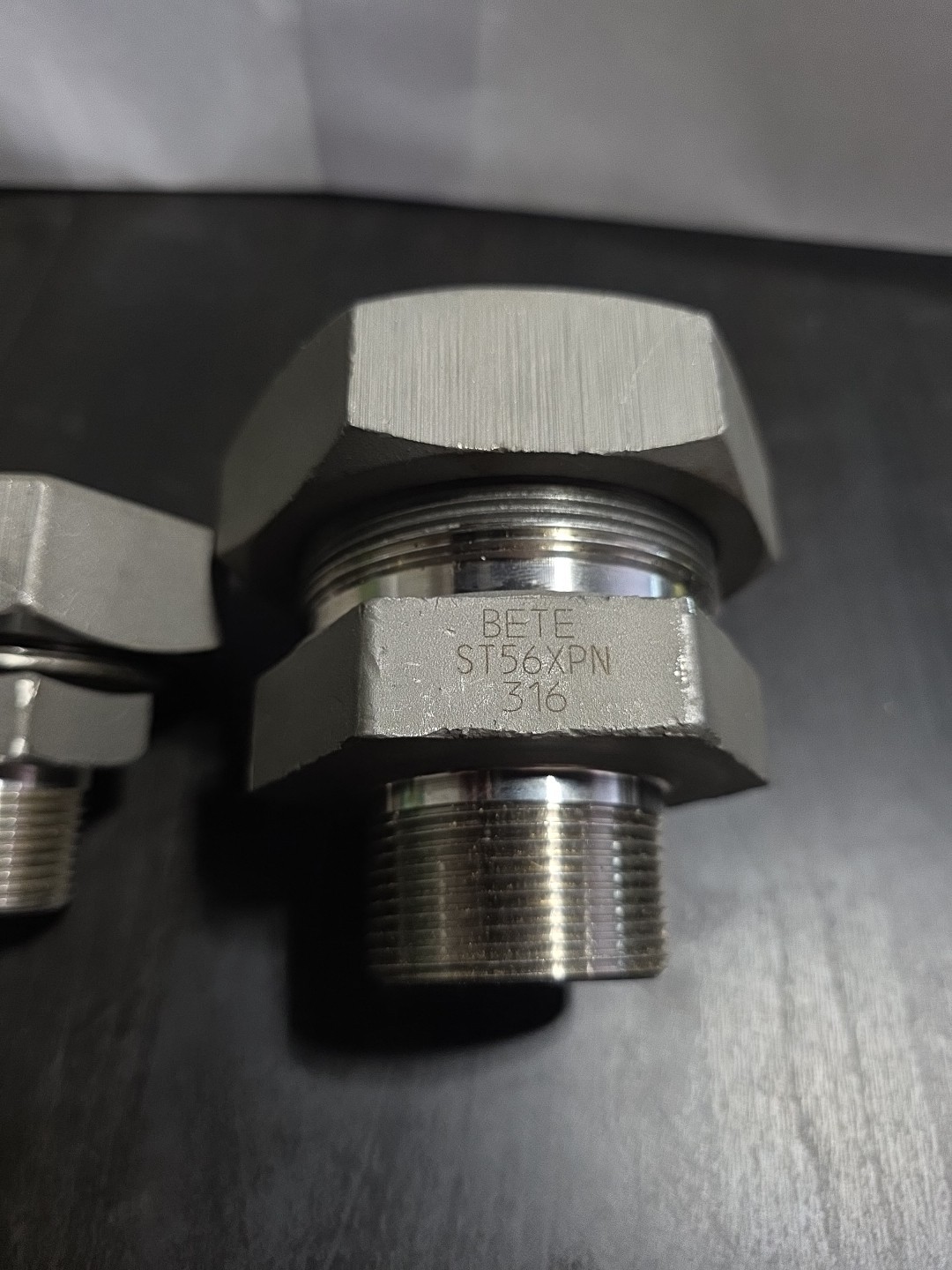 Bete ST40XPN ST56XPN Nozzle Spray Bushing Base 316 Stainless Steel NEW (2 Items)