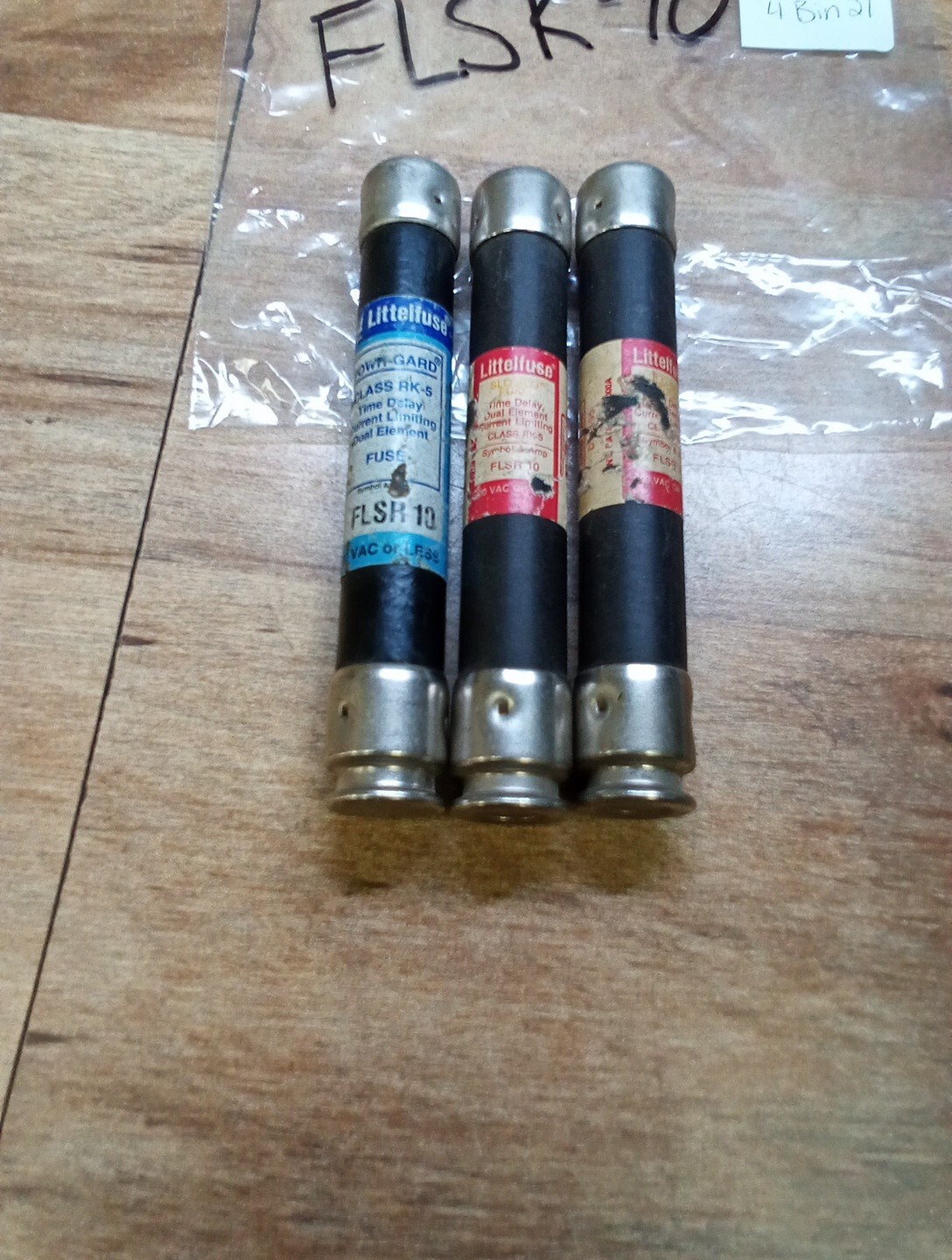 Lot Of 3 Littelfuse FLSR-10 Slow Blow Class RK5 Fuse 600V *FREE SHIPPING*