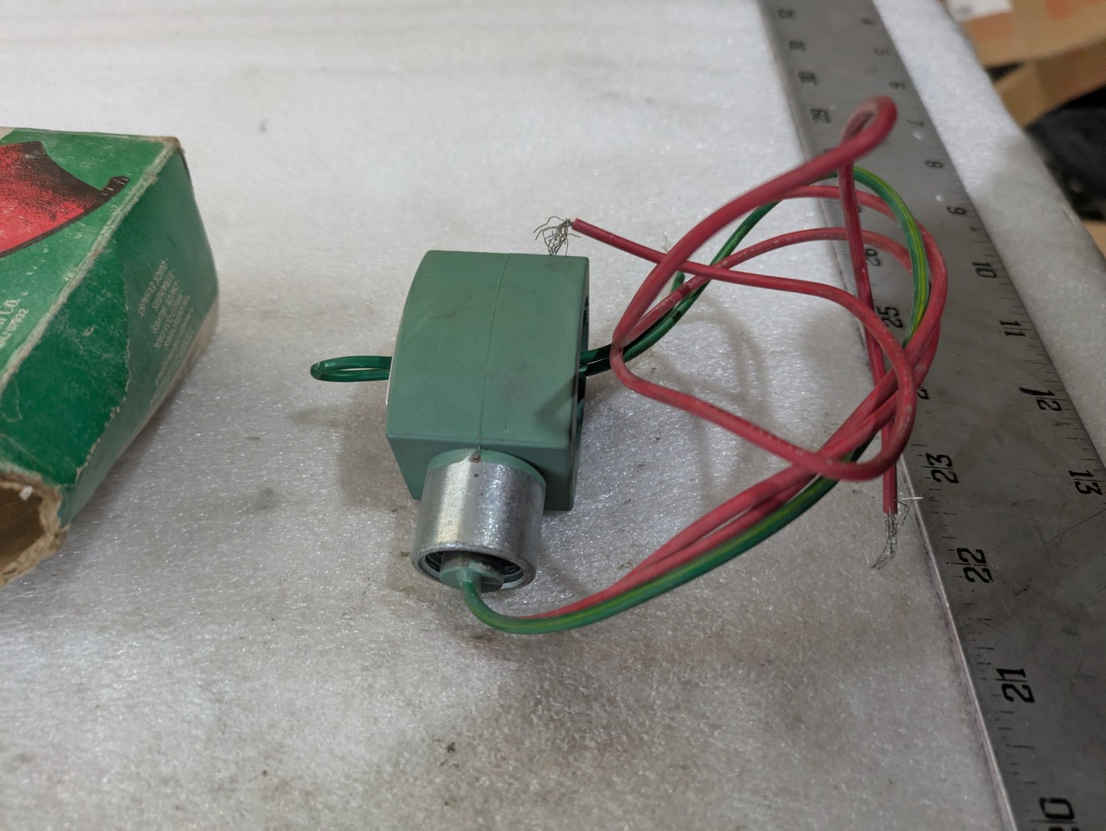 ASCO 8262G14 Red Hat Solenoid Valve 1/8 NPT 12VDC 10.6W 150PSI Industrial OEM
