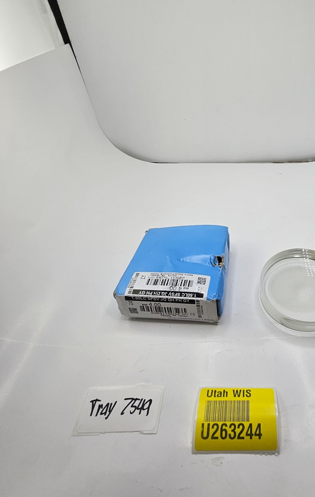 Semi Finished Lens 1.50LC SFSV JG DH PH GY 4.00 Base