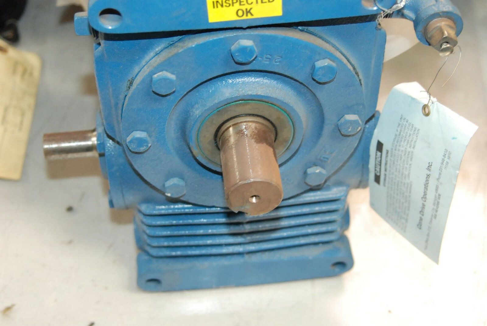 CONE DRIVE HV25-8A 10:1 WORM GEAR REDUCER New no Box