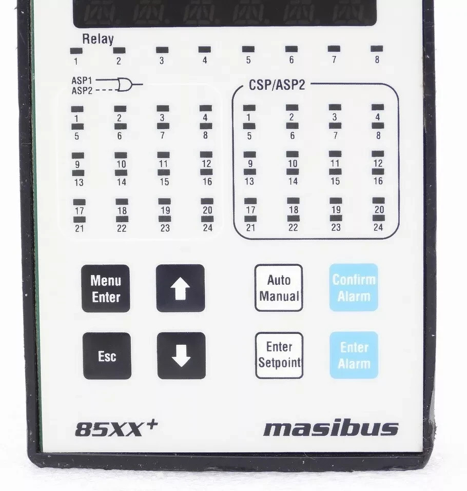 MASIBUS MODEL 85XX+ 24CHANNEL DIGITAL TEMPERATURE SCANNER CONTROLLER