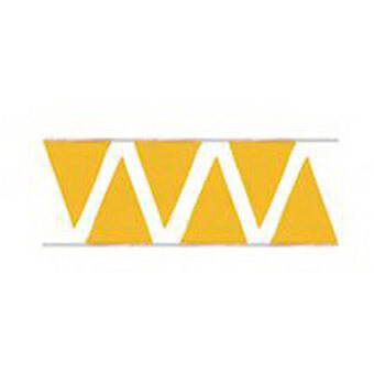 Presco SPF91260Y Pennant Flag 9 x 12 x 60′ Yellow