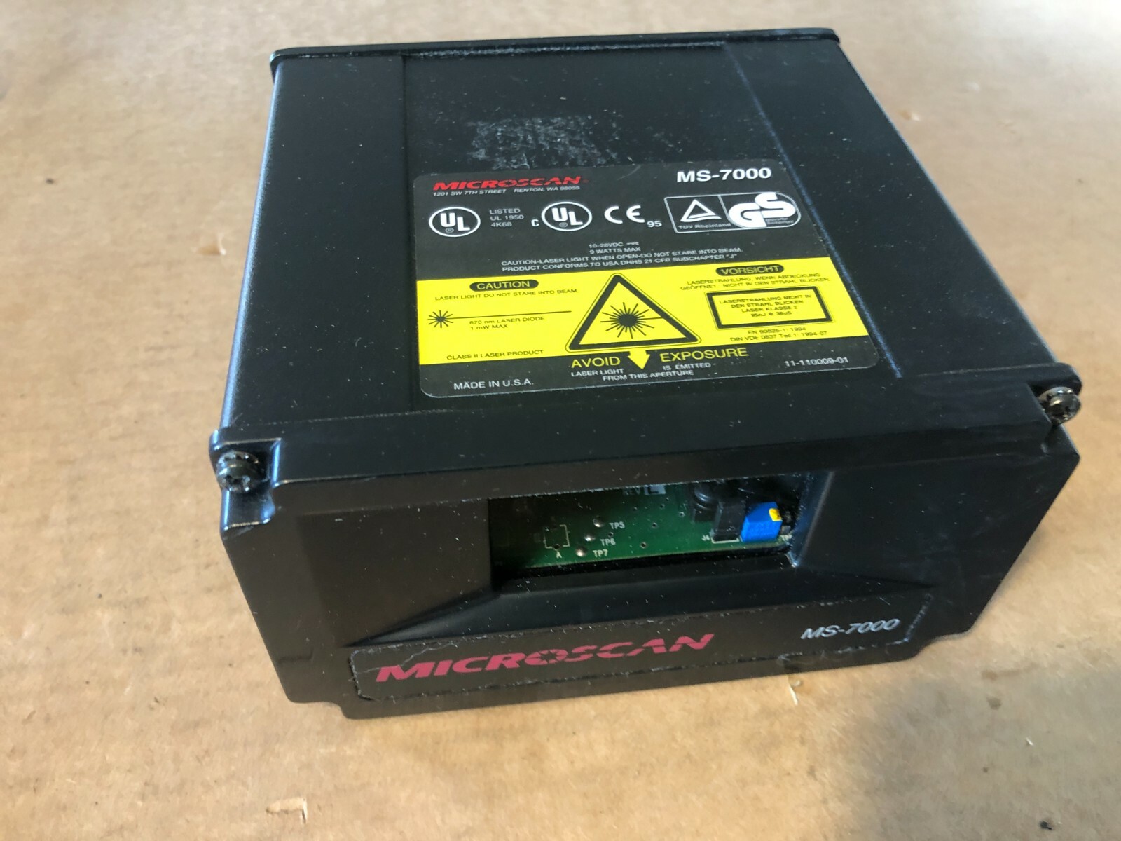 Microscan, Scanner, MS-7000