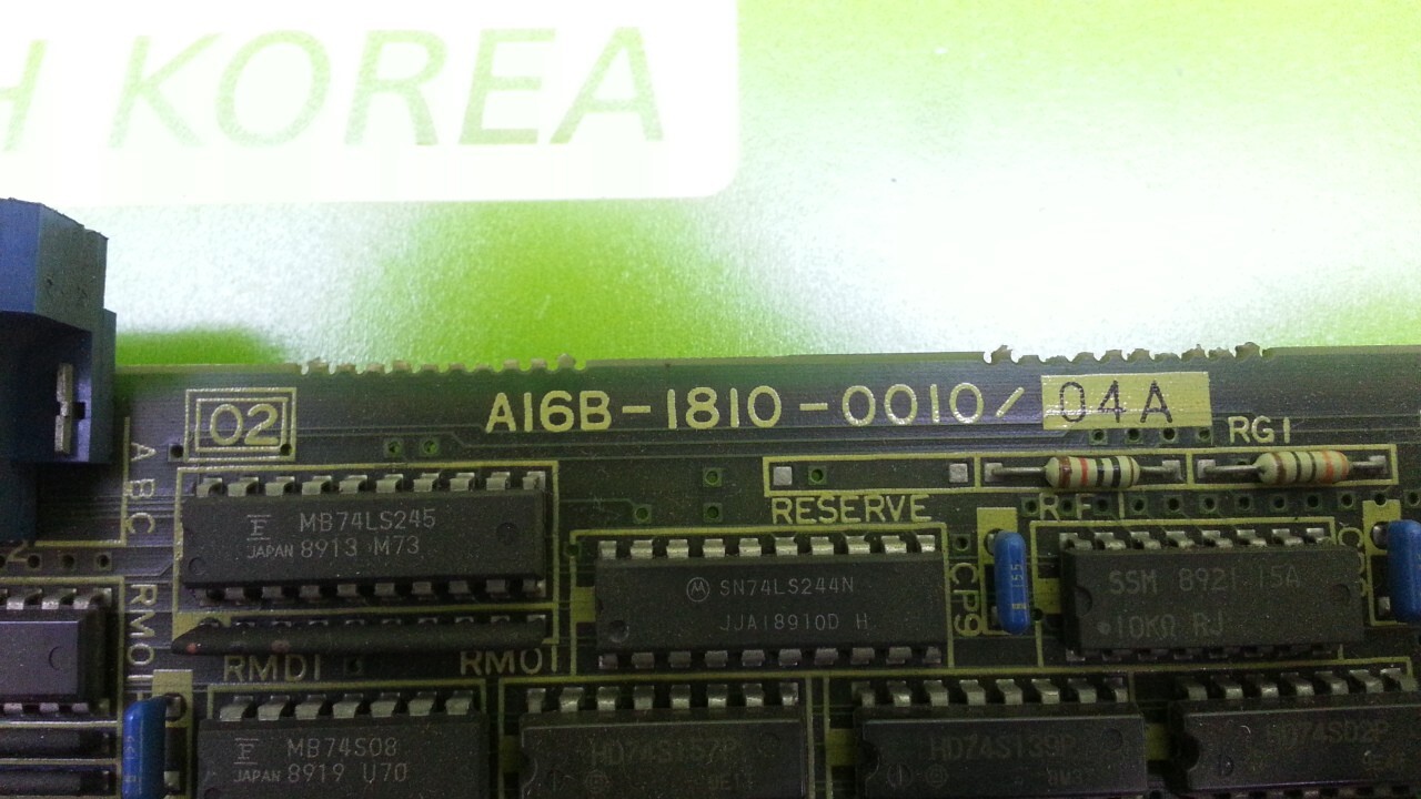 8074) [USED] FANUC A16B-1810-0010/04A