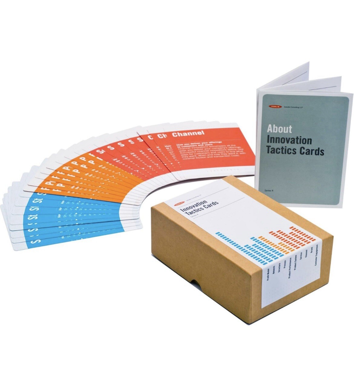 Deloitte Doblin Innovation Tactics Card Set Increase Creativity in Your Business