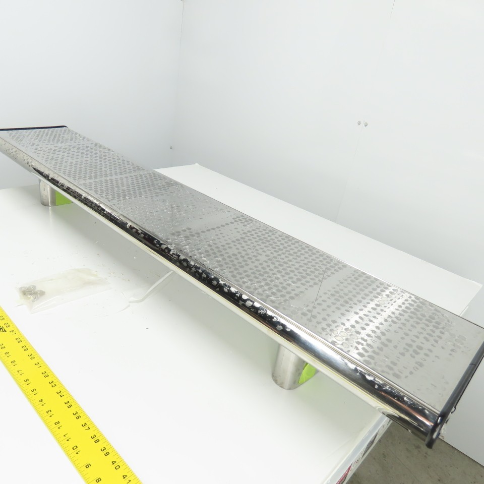 54-3/4″ L x 11″ W Chrome Truck Wing Cab/Bed Mount 6-1/2″ Height