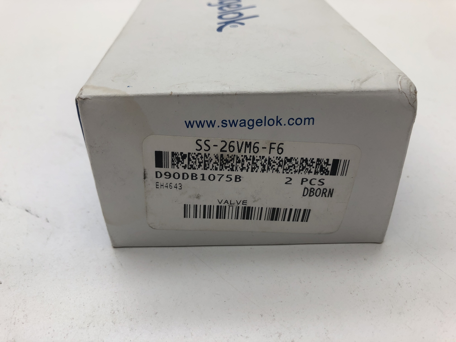 SWAGELOK SS-26VM6-F6 VALVE