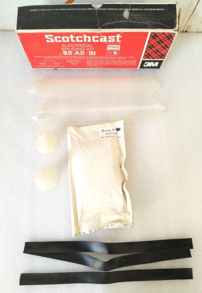 3M SCOTCHCAST 82-A2-IN ELECTRICAL SPLICING KIT *NEW*
