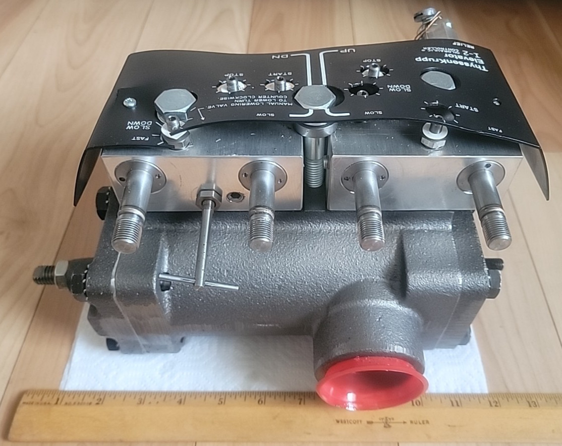 ThyssenKrupp I-2 Elevator Oildraulic Controller 7505AE1 Integral Valve – READ