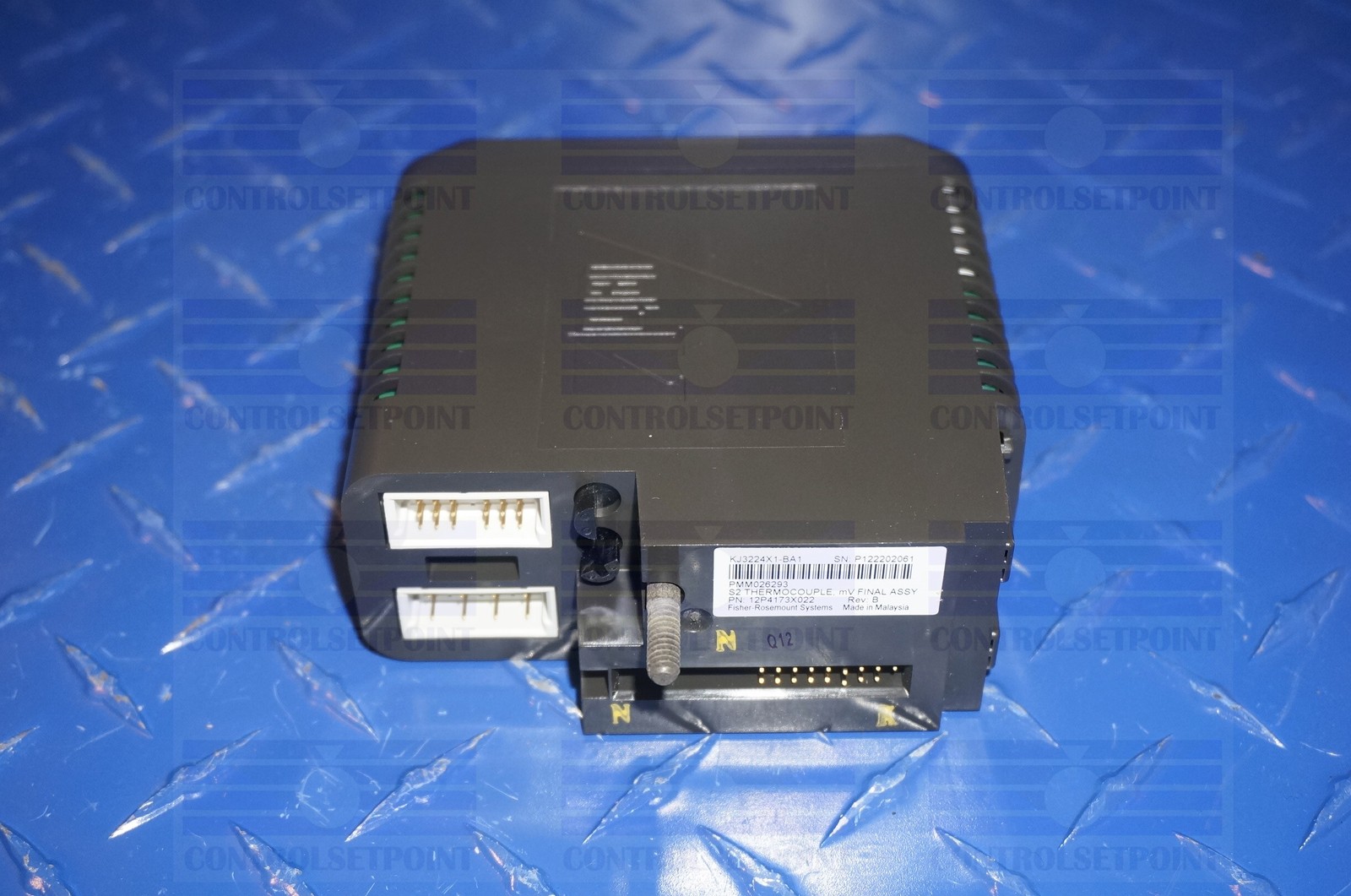EMERSON DELTAV KJ3224X1-BA1 THERMOCOUPLE MV 8 CH KJ3224X1BA1 VE4003S5B1 12P4173