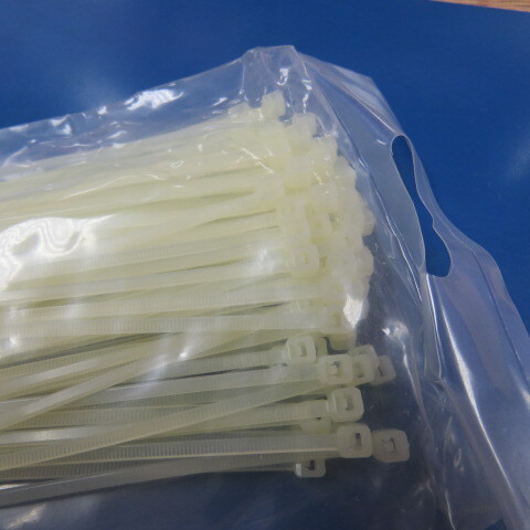 KSS WIRING CV200M Qty of 600 per Lot CABLE TIES WHITE 203x25mm Dmax:55mm