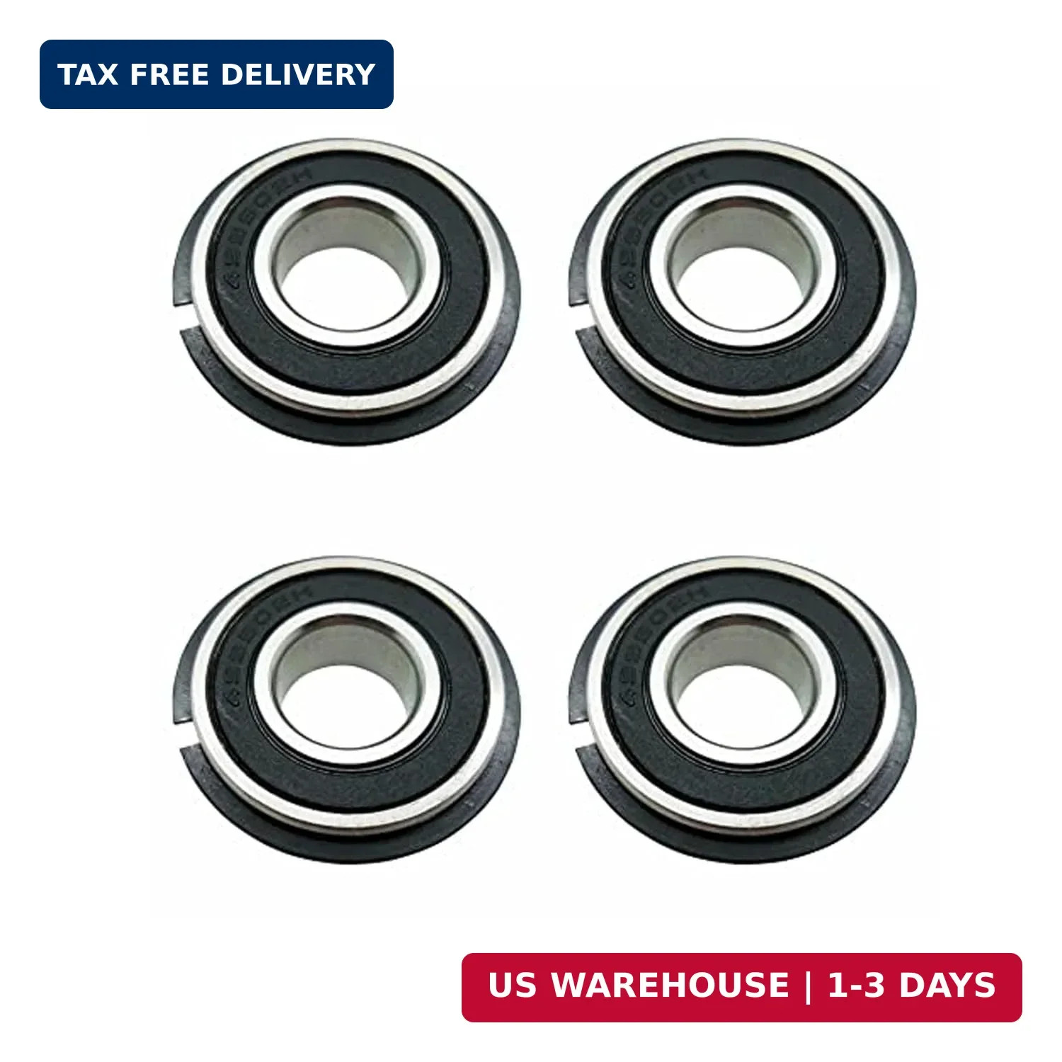 4pcs 99502HNR Go cart Bearing 5/8 Internal Diameter Wheel hub Bearings with snap