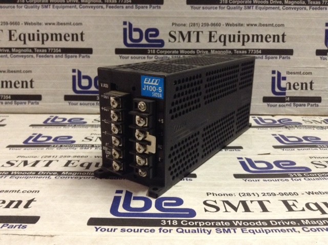 ELCO DC Power Supply 5VDC 20A – J100-5 w/Warranty