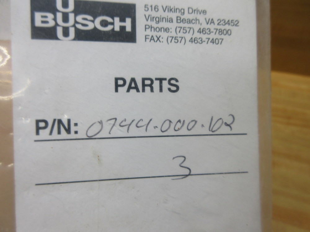 Busch 0744-000-102 Screen Cover Plate 0744000102