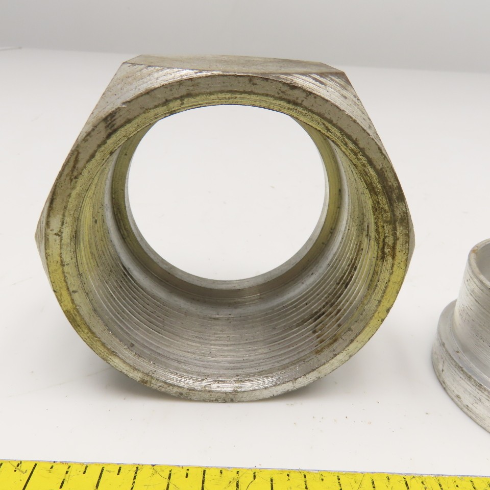 2″ Steel Single Ferrule Steel Hydraulic Tubing Compression Nut