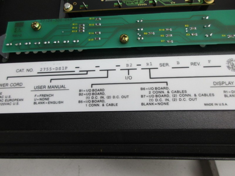 INDUSTRIAL SPARE PART 2755-DS1P SER. B ABJR CODE DECODER UNMP