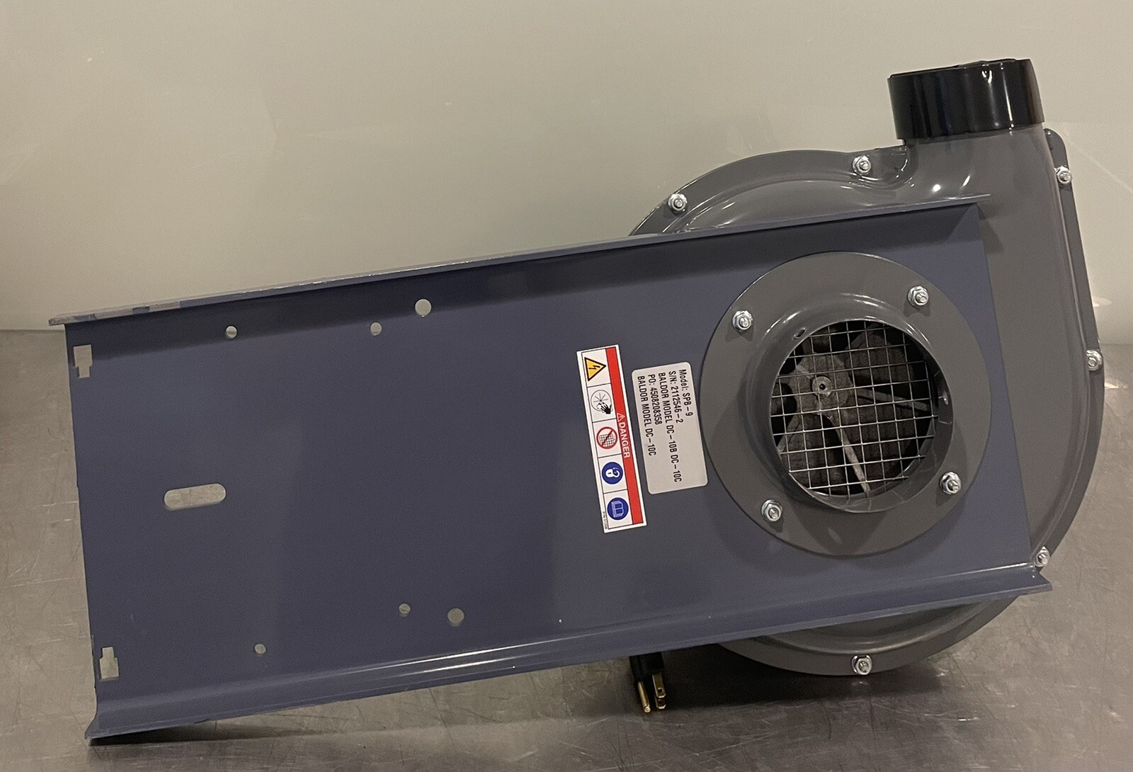 PB9 Blower Fan SPB9 Dust Collector Baldor VL3503CNF DC-10C NEW! FREE SHIPPING!