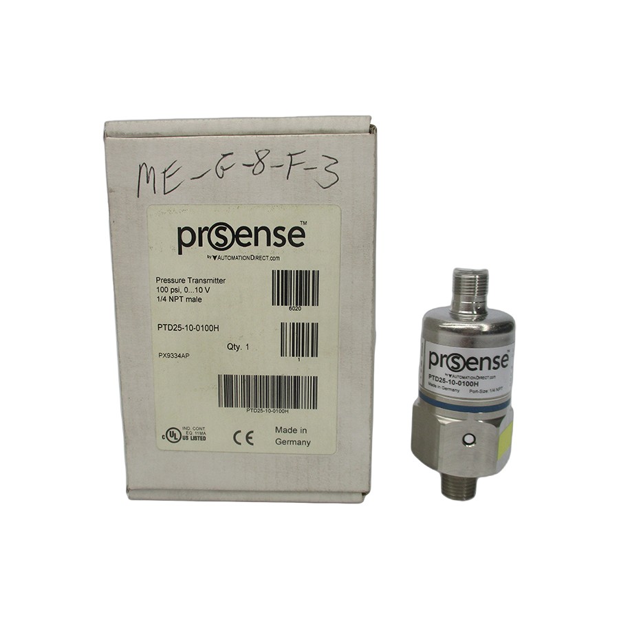 PROSENSE PTD25-10-0100H 0-10V 100PSI 1/4″ NSMP