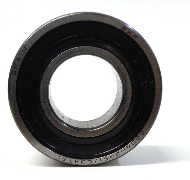 SKF, DEEP GROOVE BALL BEARING, 6004-2RS1/C3, 20 X 42 X 12 MM, C0, DOUBLE SEAL