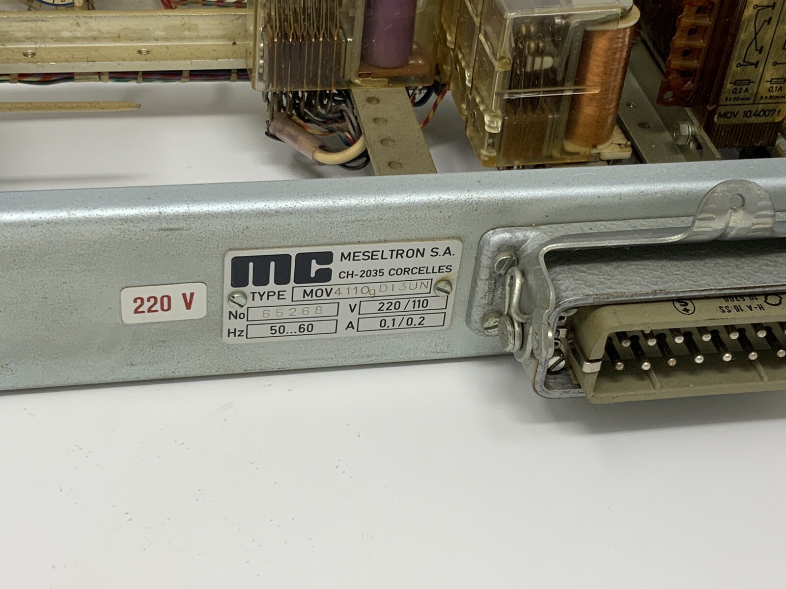 Meseltron Type M0V4110gDI3UN (MOV4110gDI3UN) Movomatic Module – Studer CH-2035