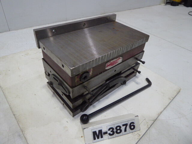 Suburban Tool Model MC-612-FP-S2 Fine Pole Magnetic Compound Sine Plate M3876