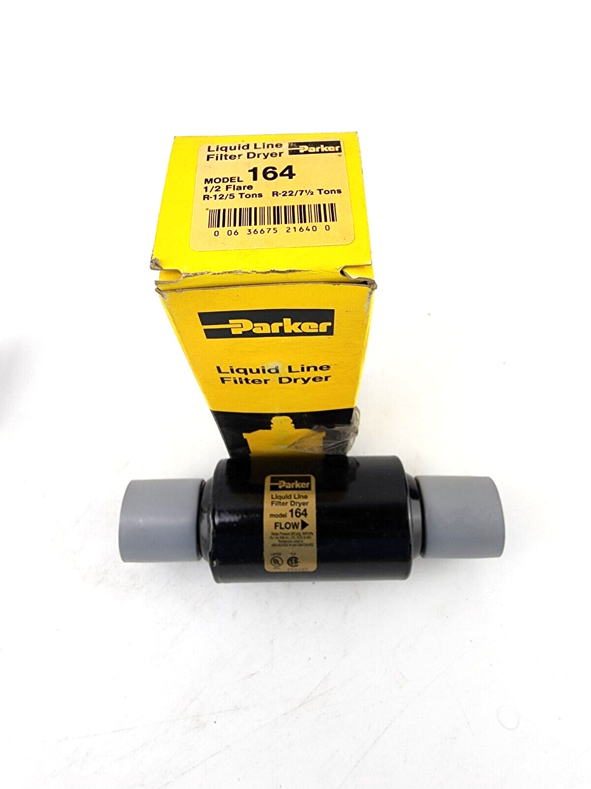 Parker Liquid Line Filter Drier 164 1/2 SAE Flare