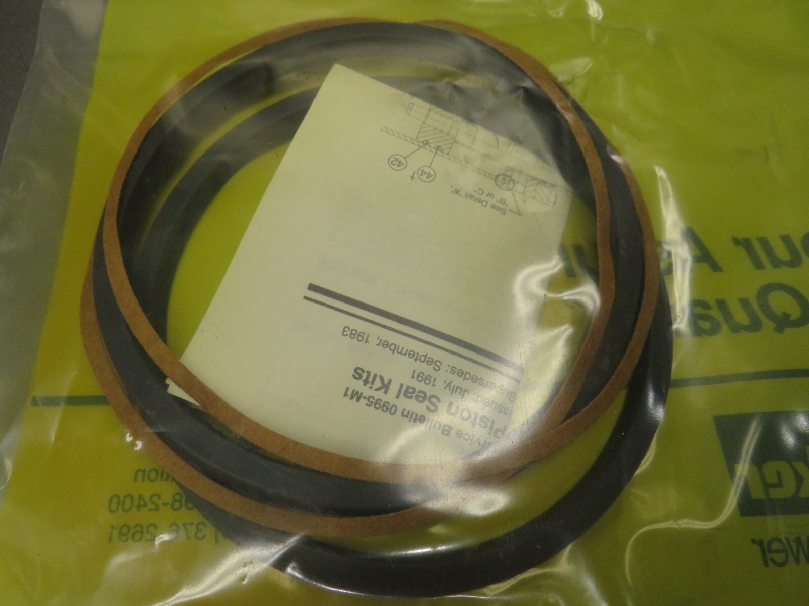 Parker PK5000A001 5″ Bunan Piston Seal Kit