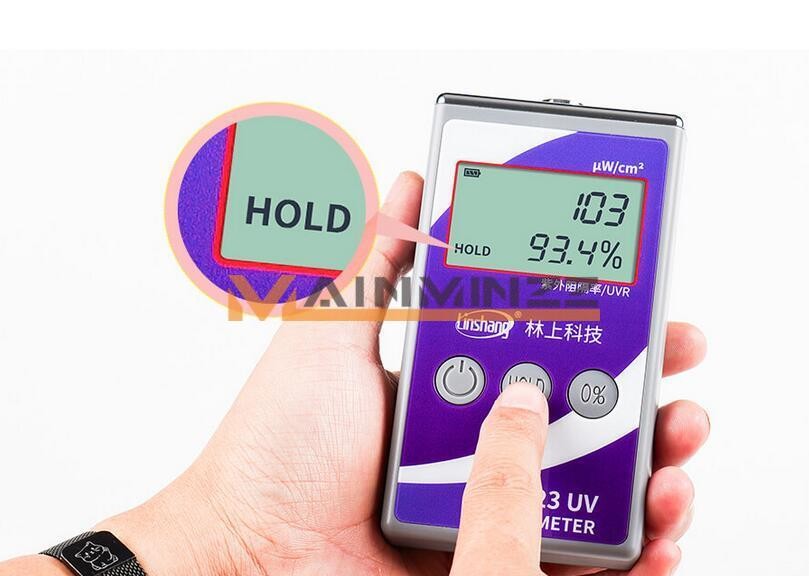 New UV Power Meter LS123 UV Radiation Meter Illumination Radiometer Handheld
