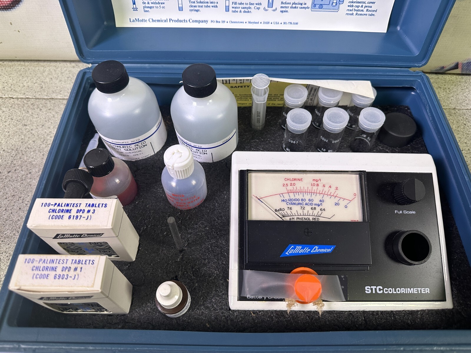 LaMotte Chemical Products STC-50 Colorimeter