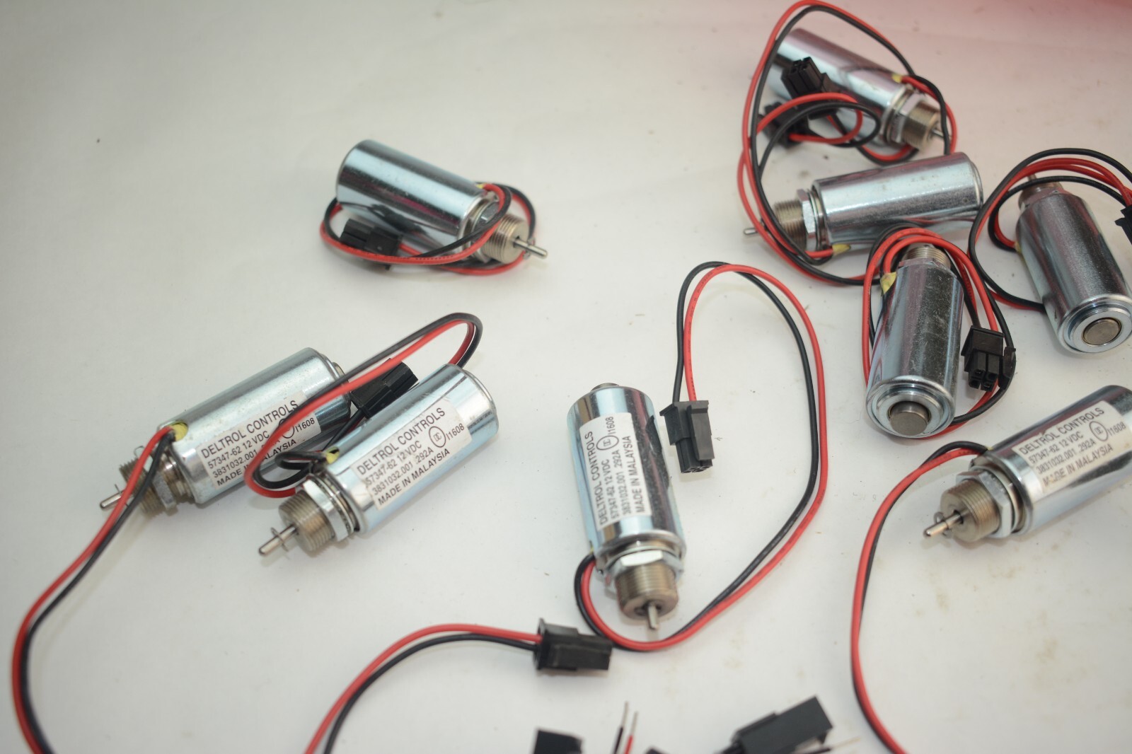 10pc LOT Deltrol Controls 57347.62 Tubular Solenoids 12VDC