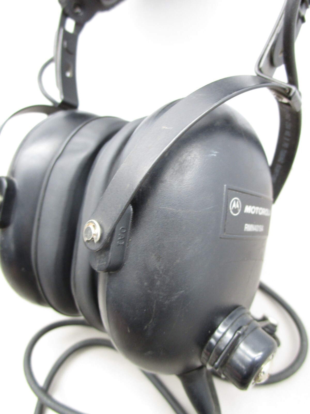 Motorola RMN4019A Medium Duty Radio Headset with PTT Over the Head