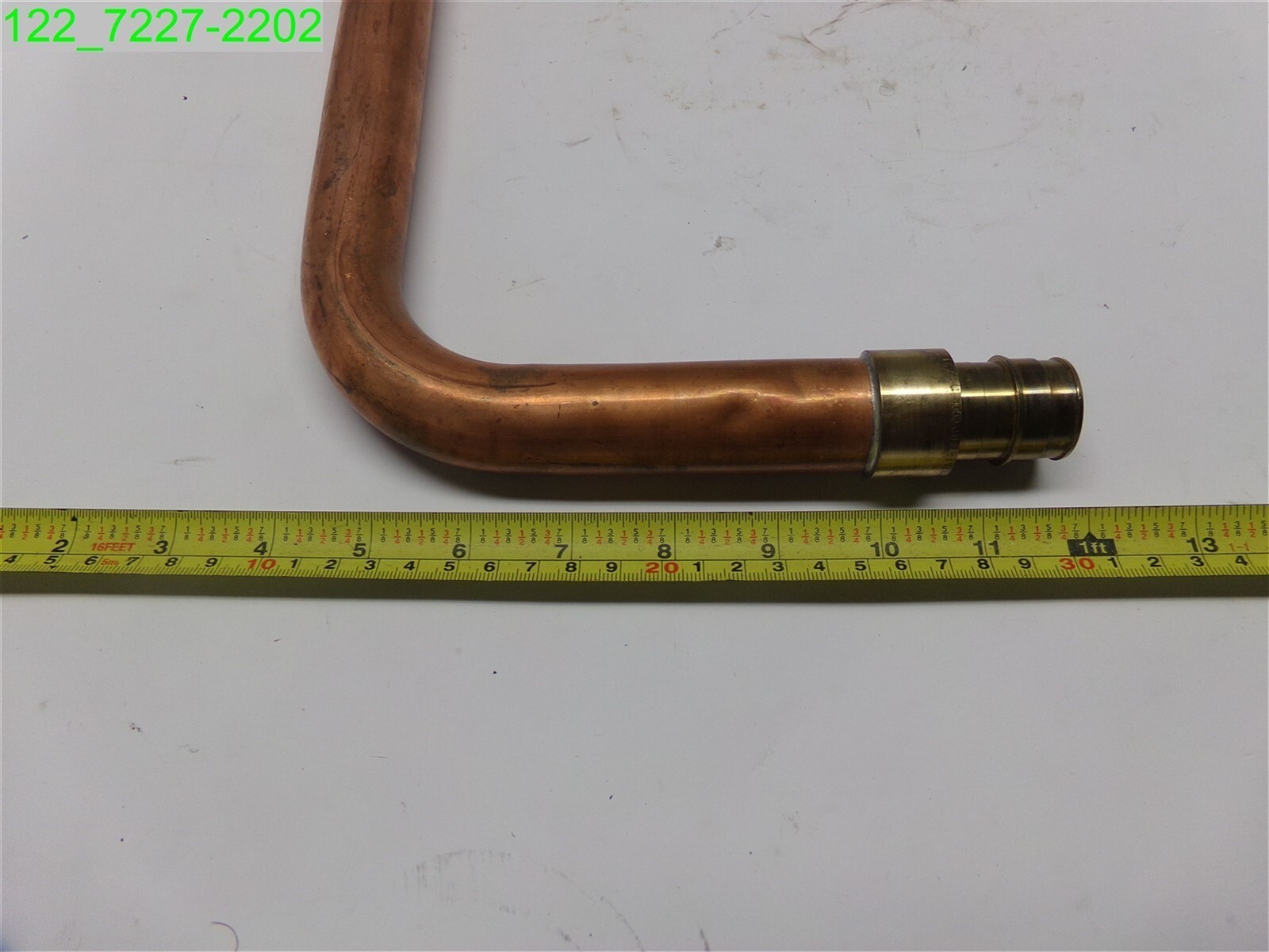 1″ COPPER STUB OUT 12″ X 8″ PEX FITTING