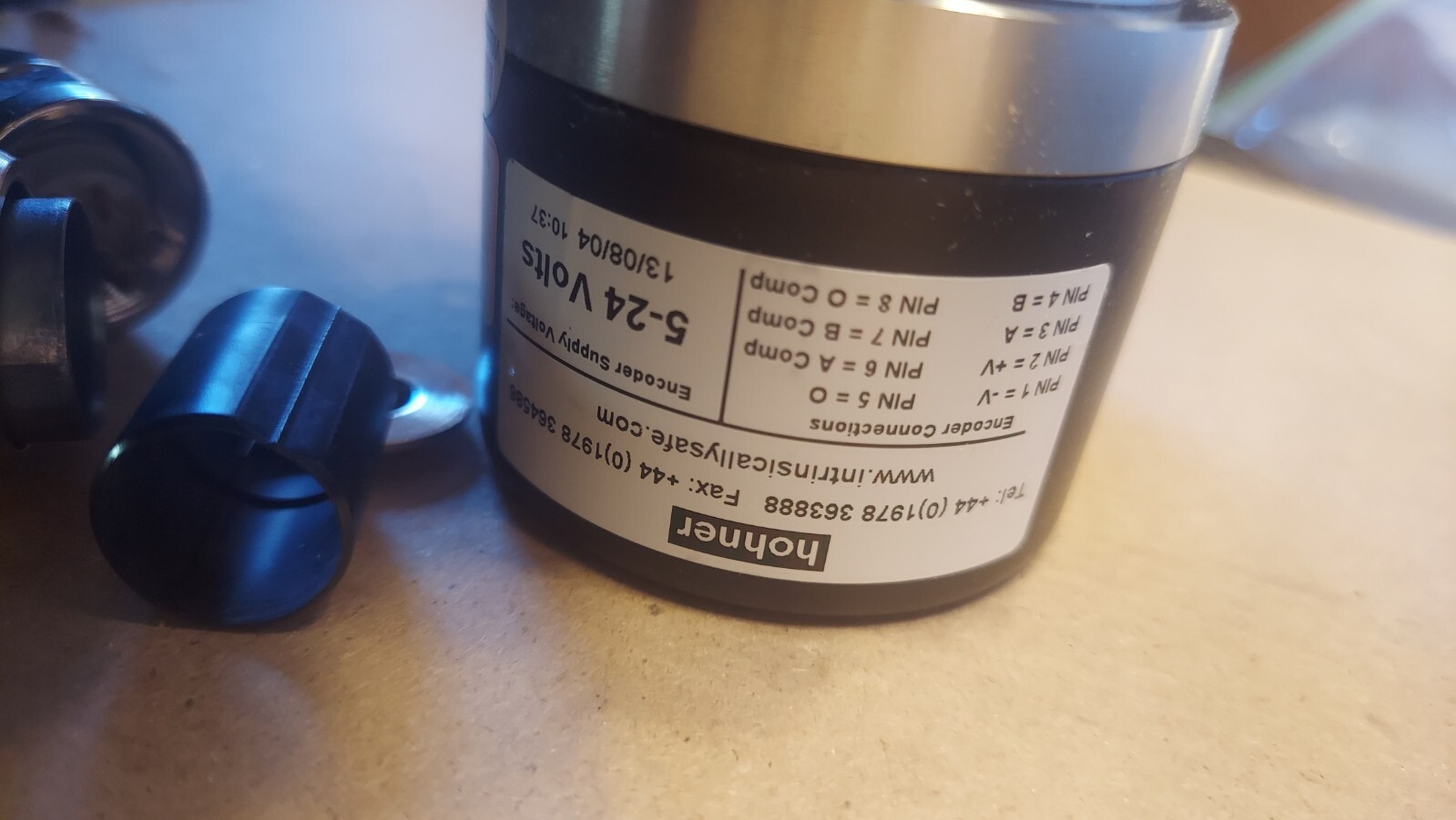 New Hohner HAK3-13HR-0218 Encoder Original box is in rough shape